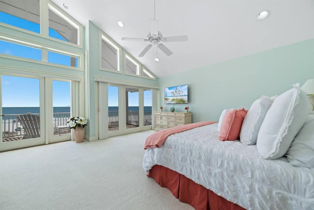 Oceanfront/Zero Steps To Beach/Views/4Br Gulf Shores Luaran gambar