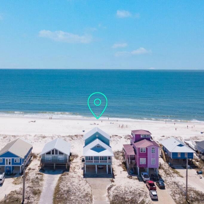 Oceanfront/Zero Steps To Beach/Views/4Br Gulf Shores Luaran gambar